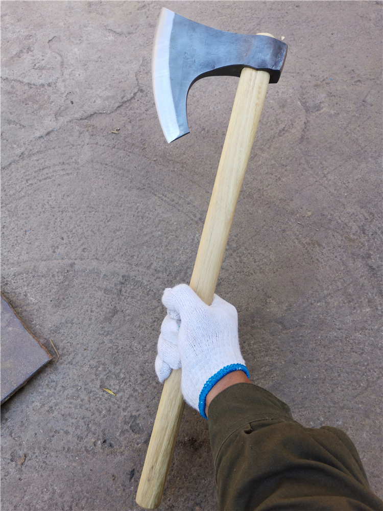 (Tianjia Iron Shop) Viking Axe Hand Forged Manganese Steel Axe Outdoor Axe Camp Axe Mountaineering Camping Axe Axe