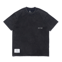 Summer Yu Wenle star with washing loose old short sleeve male Japanese Tide brand casual fashion cotton T-shirt