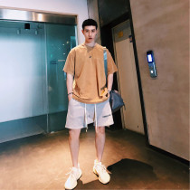 Summer new star with shorts FOG sports five-point pants FOG loose cotton reflective embroidery letter national tide