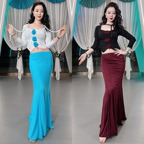 Zao Chill Dream Alu Automne Hiver New 2023 belly dance practice Princess Fish Tail Dress Temperament Original Beginners Long Sleeves