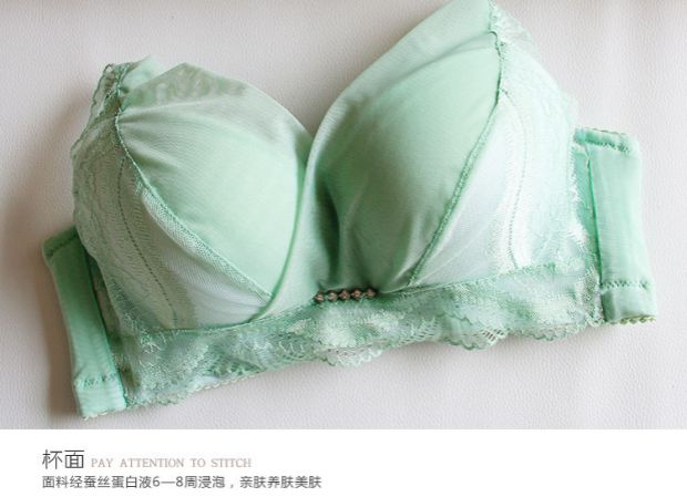 [Mua 1 tặng 1] Cúp ngực nhỏ gợi cảm ngực phẳng siêu dày siêu dày siêu tụ tập ít phụ nữ đồ lót điều chỉnh áo ngực áo lá cho bé gái