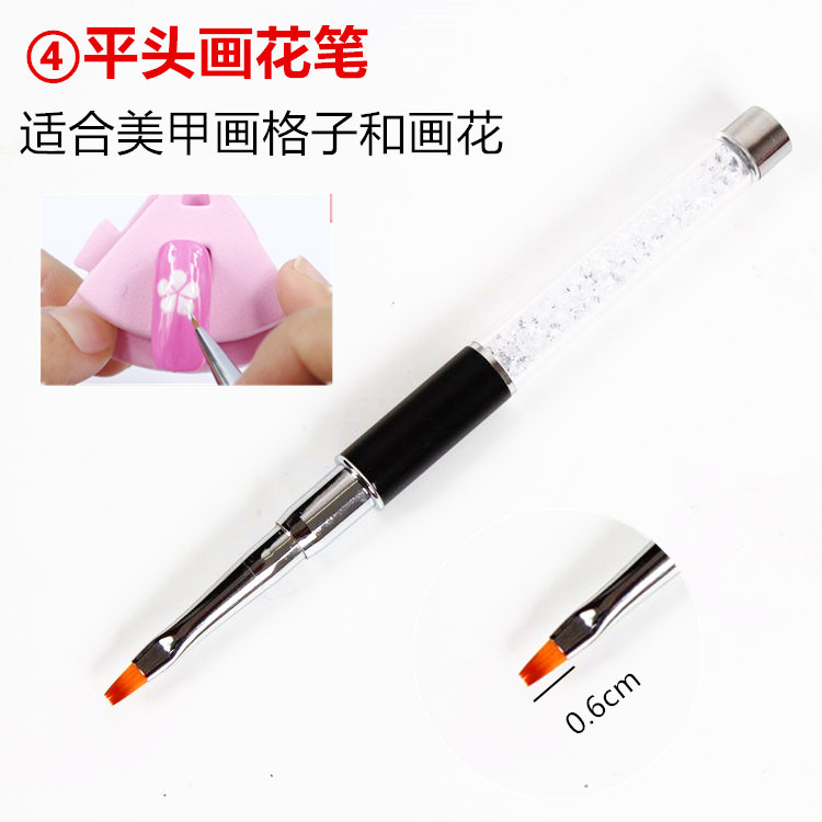 Cửa hàng nail chuyên dụng kéo bút trị liệu ánh sáng bút khắc bút bút màu bút vẽ hoa bút vẽ bộ công cụ đầy đủ máy dũa nail cầm tay