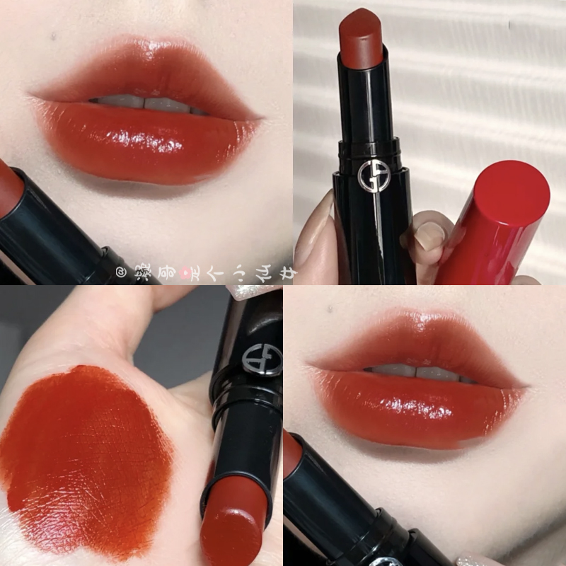 Yamani Armani Rights lipstick 405 red tube black tube matt lip glazed lipstick 201500405200