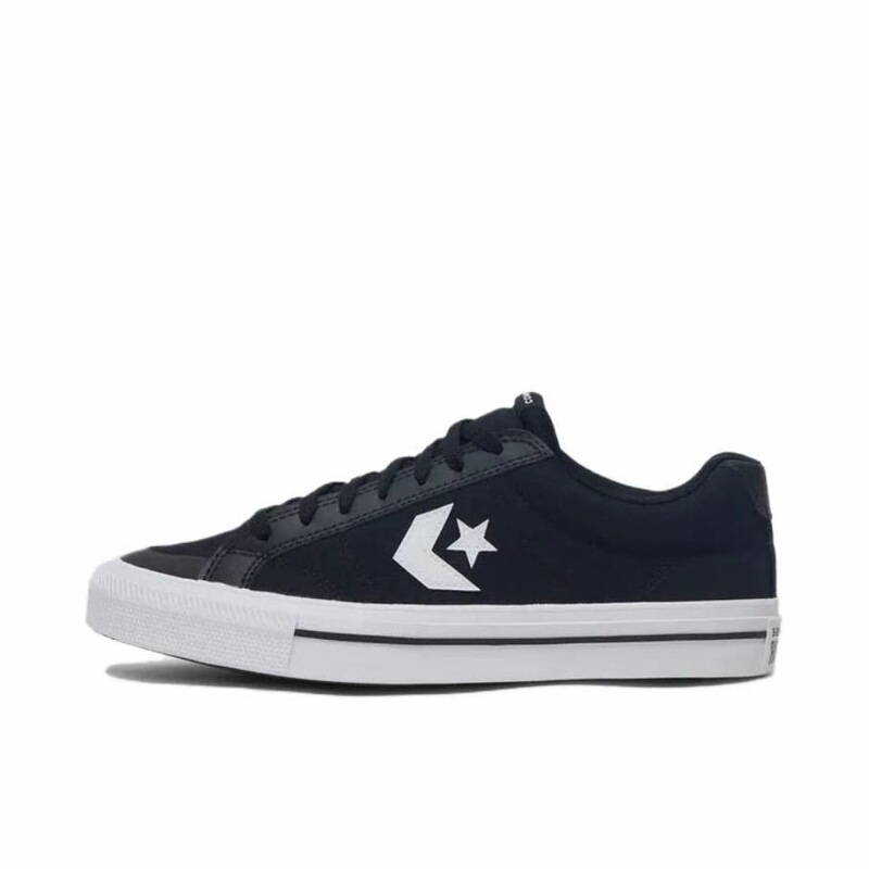 Converse/Converse Low-Top Canvas Shoes for Men and Women, Black/White A10547C