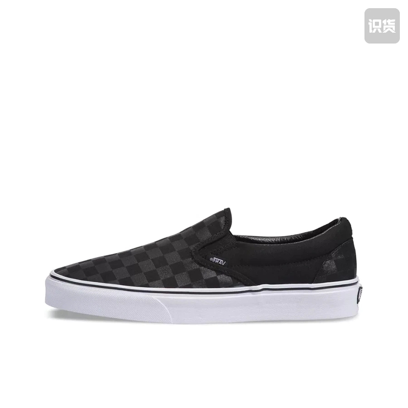 Vans Classic Slip-On Non-Slip Simple Checkerboard Pattern Slip-On Shoes Vn000Eye276