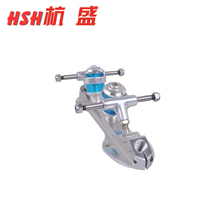 HSH Sun double row roller skating 7075 aluminum alloy bracket pattern blocking Brush Street underframe skating Roller roller skating