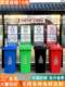 Outdoor garbage collection kiosk garbage classification kiosk garbage classification shed community cleaning station galvanized sheet garbage recycling station