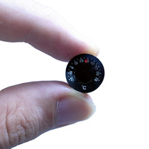 Japanese original imported car general interior round mini magnet small thermometer meter Douyin number