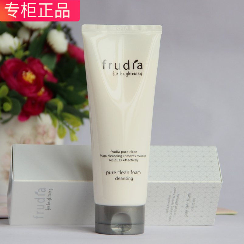 welcos fruit Country Fullwood Dew Dyal Bright White Moisturizing Foam Clean Face Milk milky