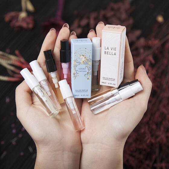 正品香水小样无人区玫瑰大吉岭茶蔚蓝Q版试香装持久留香学生党