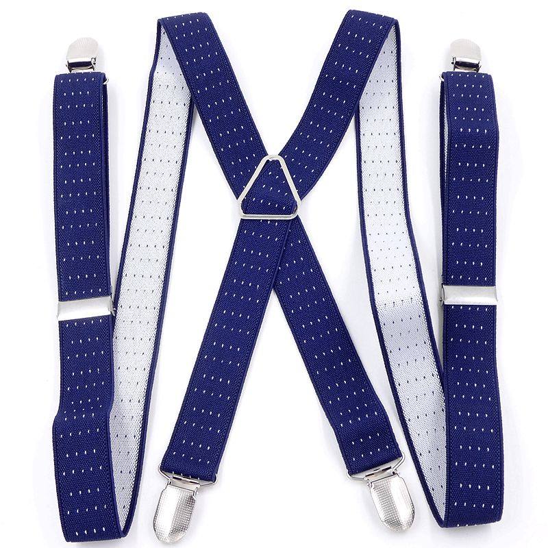 Children's male and female cross X four-clip elastic holding baby bag holder Han version separate hanging band pants shoulder strap four clips