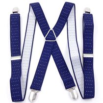 Childrens male and female cross X Four clamps elastic harness clip Han version Separate hanging strap pants shoulder strap Four clips
