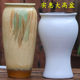 Ceramic simple stoneware flower pots are breathable and root-raising