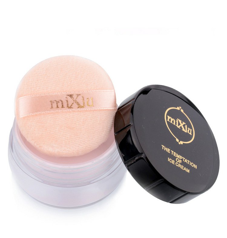 Trang điểm chính hãng MIXIU / Rice Repair Pure Plant Loose Powder Powder Makeup Powder Control Oil Anti-rad phấn phủ fit me