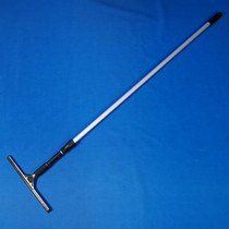 Long aluminum alloy telescopic rod glass scraping car wash brush long handle mop brush car milk silk soft hair car brush