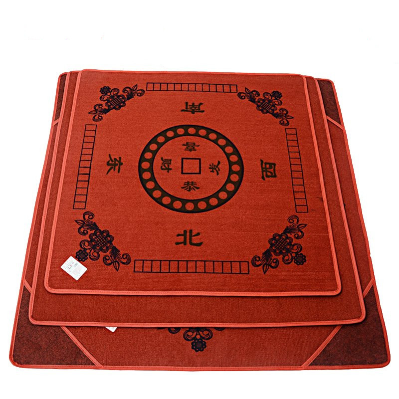 Table cloth household with silent anti-slippers played square tablecloth with hands rubbed Mahjong fabric chess cloth