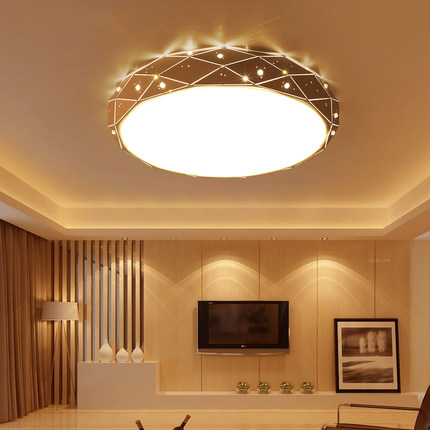 Zhongshan Ancient Town Master Bedroom Light LED Suction Dome Lamp Brief About Modern European Style Creative Round Lamp Room Living-room Light