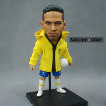 Football Birthday Gift World Cup Souvenirs Neymarmarcelo Dolls Handle Model Fittings in Brazil