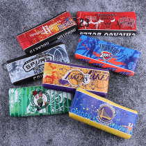 NBA basketball simple large capacity high school middle school primary school pencil bag personality creative stationery box Childrens pencil box