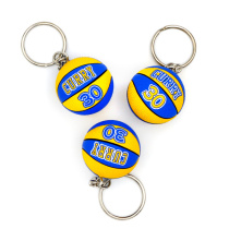 Basketball Key-button nba Lakers Warriors Network Creative Accessories James Bag Hanging a Boy Birthday Gift