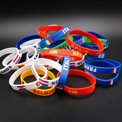 2026 World Cup souvenir Silicone wristband small accessories, Brazilian, Argentine and French wristbands, football-themed accessories