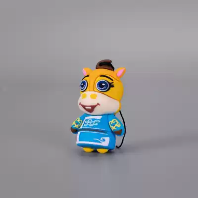 Rongchao high-quality creative U disk Mongolian elements creative cartoon appearance beautiful USB flash drive silicone shell personality