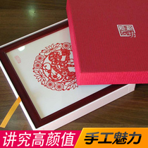 Wei Xian Cut Paper Handmade Duozodiac Zodiac Tiger Year Cut Paper Finished China Wind Cut Paper Work Custom Send Old Foreign Gifts