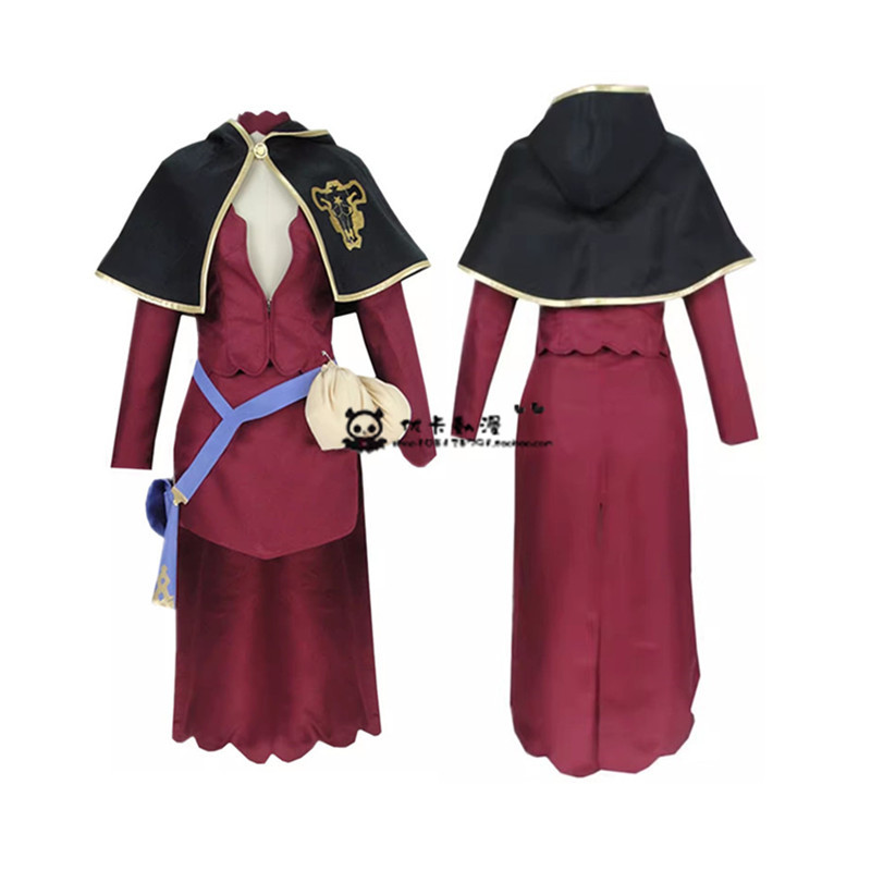 Black Five-Leaf Clover-Barnasha Aino Taka Cosplay Anime Costume