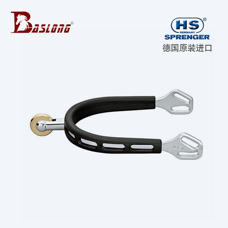 Germany HS spurs rubber coated vertical round head spurs Equestrian spurs Riding spurs Obstacle spurs equestrian equipment