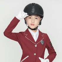 Childrens equestrian helmet eight-foot dragon obstacle equestrian helmet mens and womens equestrian helmet breathable safety adjustable 3 colors