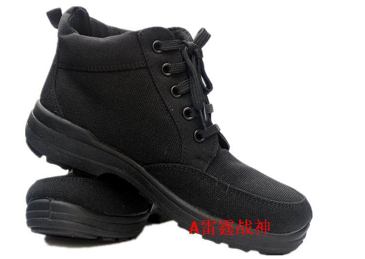 Bottes militaires en toile - porter - Ref 1399384 Image 14