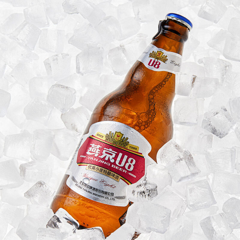 Yanjing U8 beer Cai Xukun small wine big taste special brewed 8 degrees