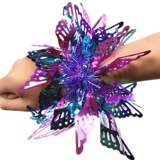 Блестки для ногтей для детского сада, детский танцующий цветок на запястье, колокольчик, браслет