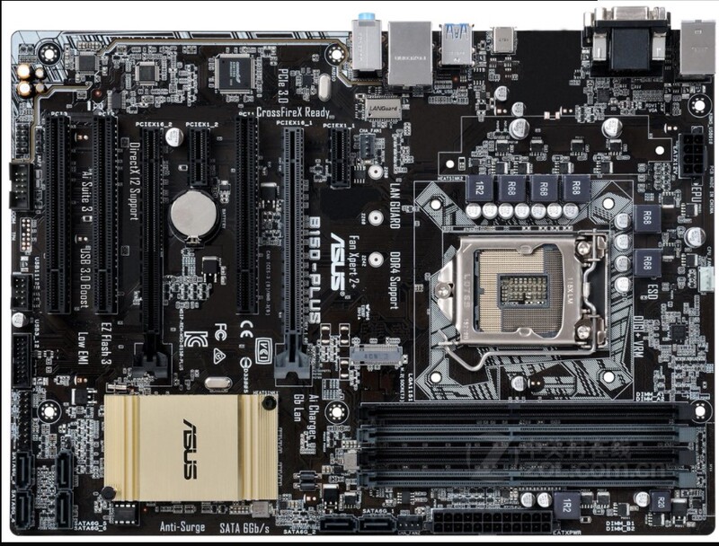 Asus/华硕 B150-Plus Ddr4 Computer 1151-Pin Motherboard M2 Interface Four Memory Slots Luxury Large Board