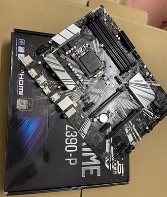 Asus/Asus Prime Z390-P Z390 Z370 Desktop Ddr4 1151 Dual M.2 Supports 9Th and 8Th Generation Processors