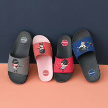 Sandals and slippers womens summer outdoor wear-resistant thick-soled beach couple shoes mens indoor non-slip soft-soled bathroom home shoes
