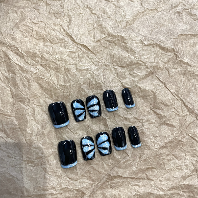 Mudie-Style Nail Art for Girls, Handmade Nails, Fearless Nails, Hot Girl Summer