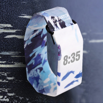 Paper watches Papr Germany Watch Paper Waterproof Black tech smarts Electronic nemesis Red personality Creative watches