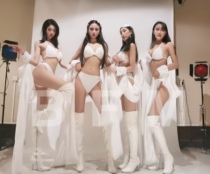 TT high-end nightclub bar singer djds dance team gogo Christmas sexy bikini suit costumes