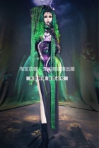 TT high-end nightclub bar singer djds dance team gogo Halloween Ghost Octopus Octopus Fluor for a Costume Out