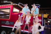 TT Nightclub Sexy lace cute dogo gogo performing in bar suit