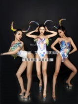 TT high-end nightclub bar singer djds dance team gogo sexy magic one-piece suit costumes
