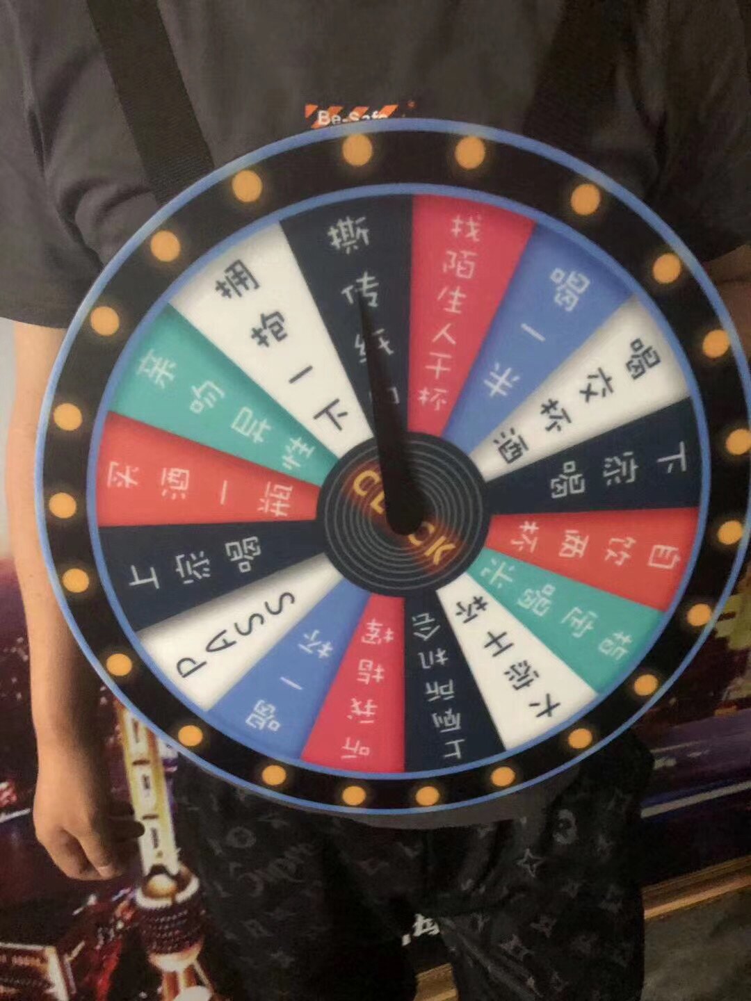 TT High-end Nightclub Bar Singer Djds Dance Team Gogo Second Generation Adventure Wheel Big Turntable Interactive Props