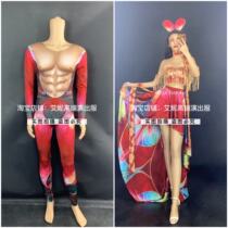 TT high-end nightclub bar singer djds dance team gogo National Day Mid-Autumn Festival couples retro court costumes