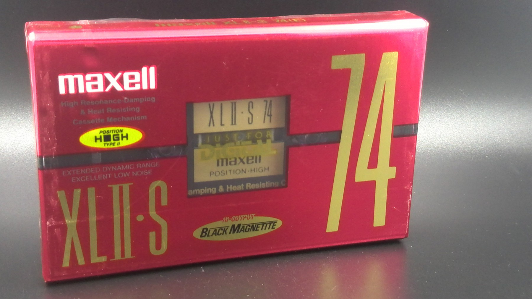 Wansheng Maxell XLII-S 46 Red Selfie Collection Grade Chrome With Second Class Blank With Firing Grade Tapes