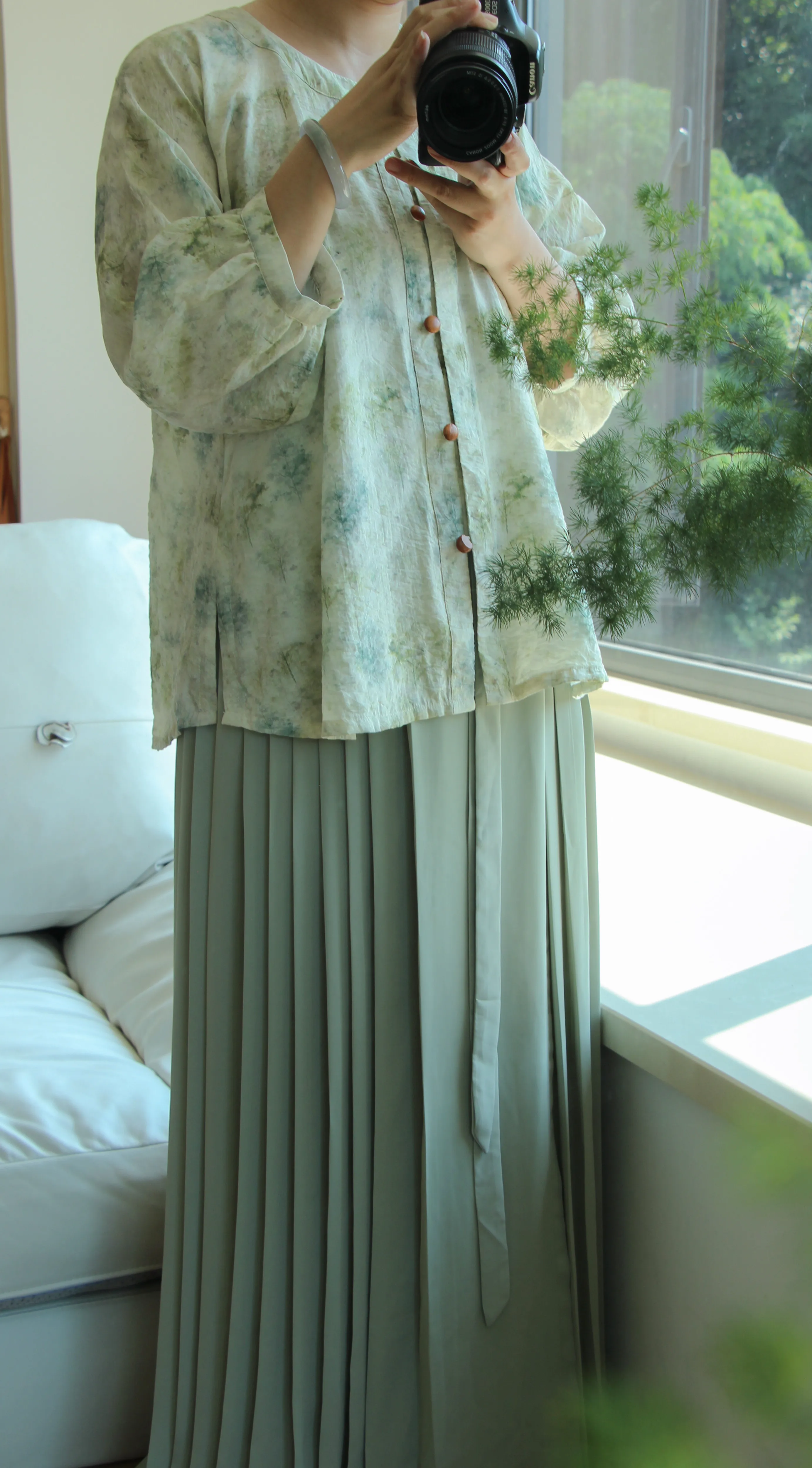 Rainbow Hanfu, winter skirt, 2020, (Physicals)