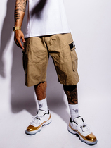 MEDRIA 2019 Hybrid Theory Detachable Magic Sticker Frock Shorts Male Tide Card Street Tide