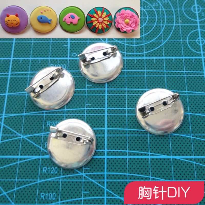 Clay rubber mud mud pearl mud DIY accessories chest needle tray bra - pin accessories