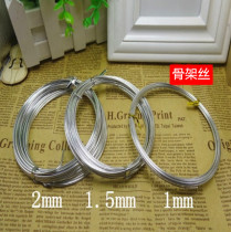 Fine carving oil mud soft aluminum wire American soil soft clay hand frame frame bracket soft aluminum wire sculpture special purpose