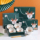 Индивидуальная подарочная миска для открытия мероприятия Lucky Cat и набор палочек для еды из синего и белого фарфора керамическая миска будет продаваться в подарочной коробке с посудой подарок mini 3